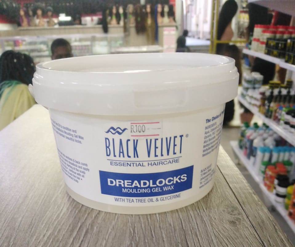 Black Velvet Essential Hair Care DreadLocks Moulding Gel Wax With TeaTree Oil & Glycerine