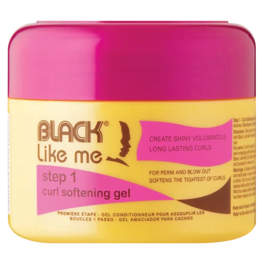 Black Like Me Step 1 Curl Softening Gel 250ml