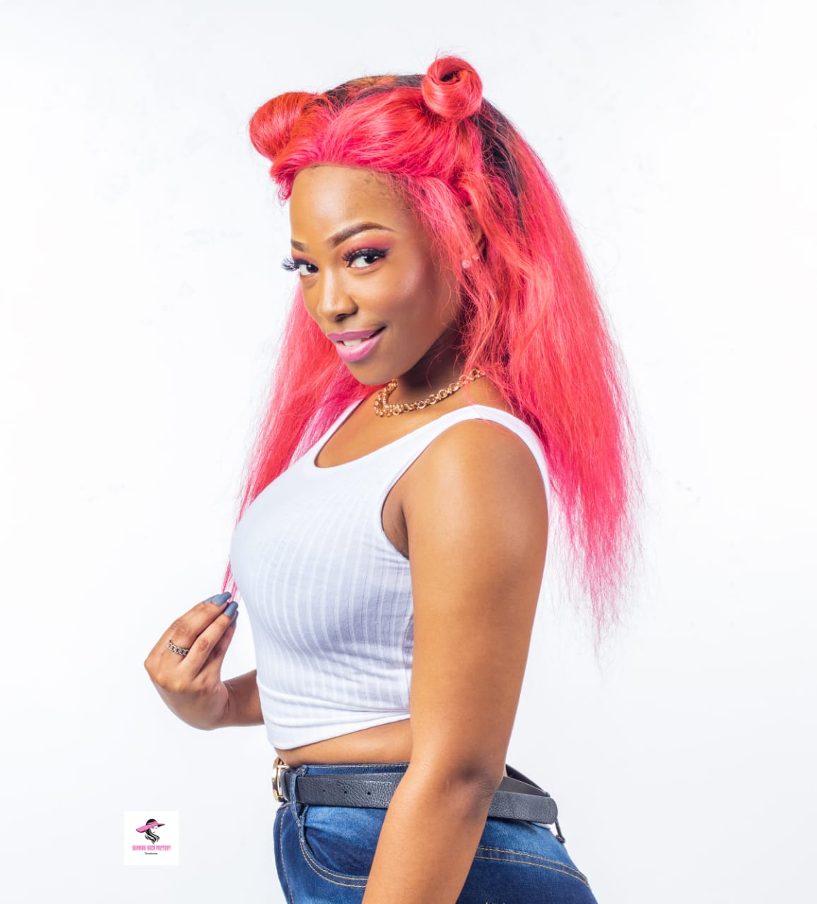 Brazilian Frontal Wig 20" - Red