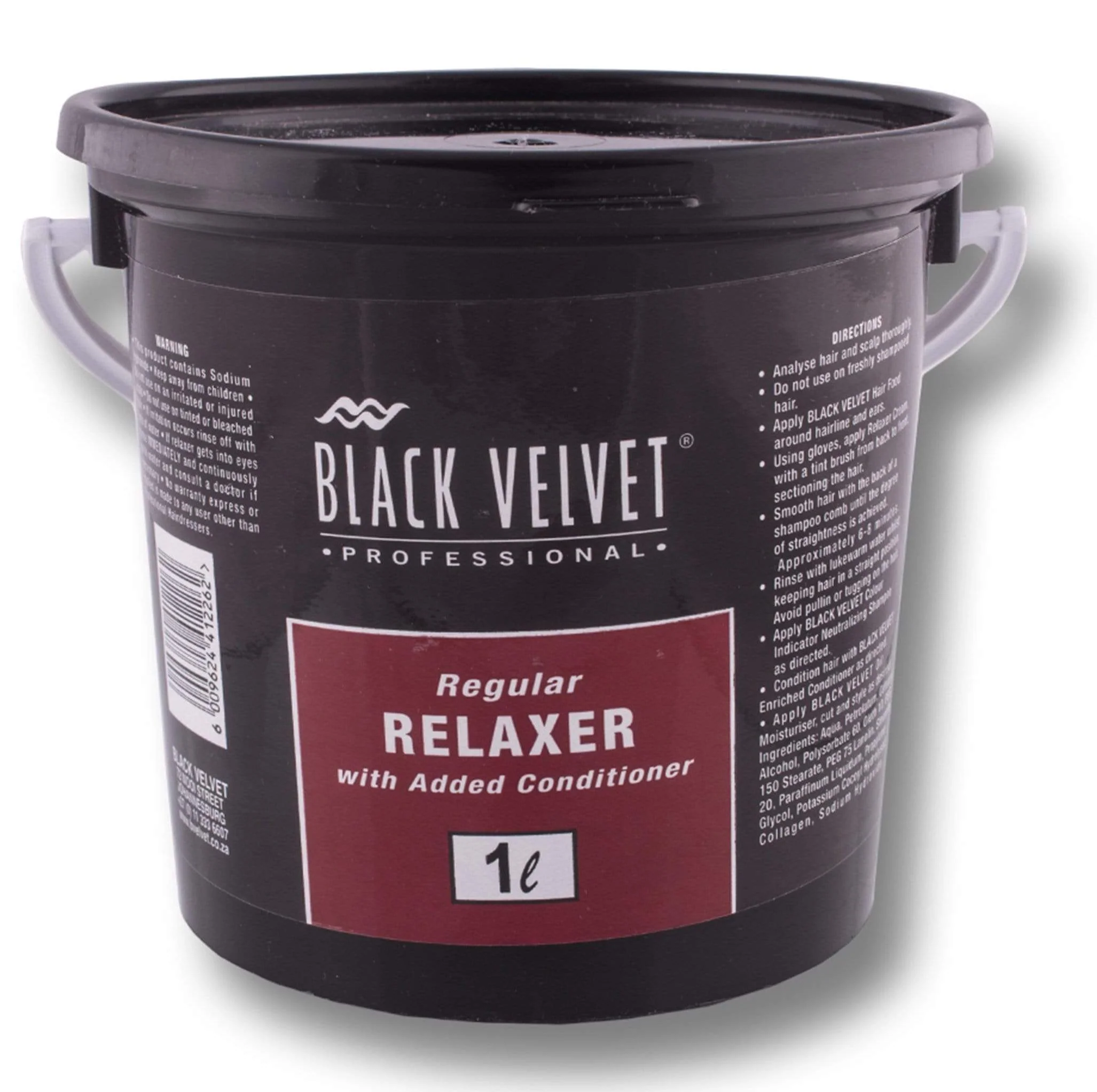 Black Velvet Regular Relaxer With Added Conditioner 1litre