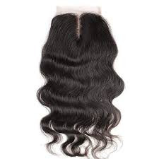 4x4 Middle Part Lace Closure Brazilian Body Wave Hair