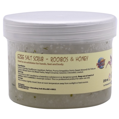 250ML EZEE ROOIBOS & HONEY SALT SCRUB