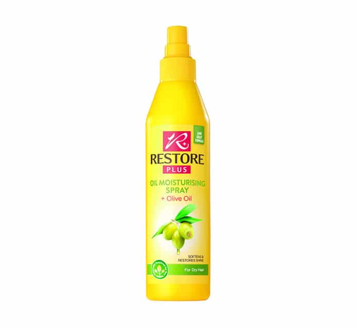 Restore Plus  Oil Moisturising Spray & Olive Oil