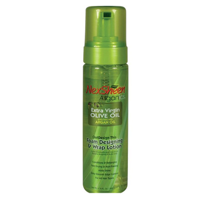 Nexsheen Foam Designing & Wrap Lotion Extra Virgin Olive Oil 200ml