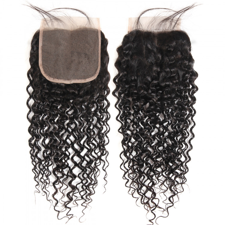 4x4 Curly Lace Closure - Brazilian Hair