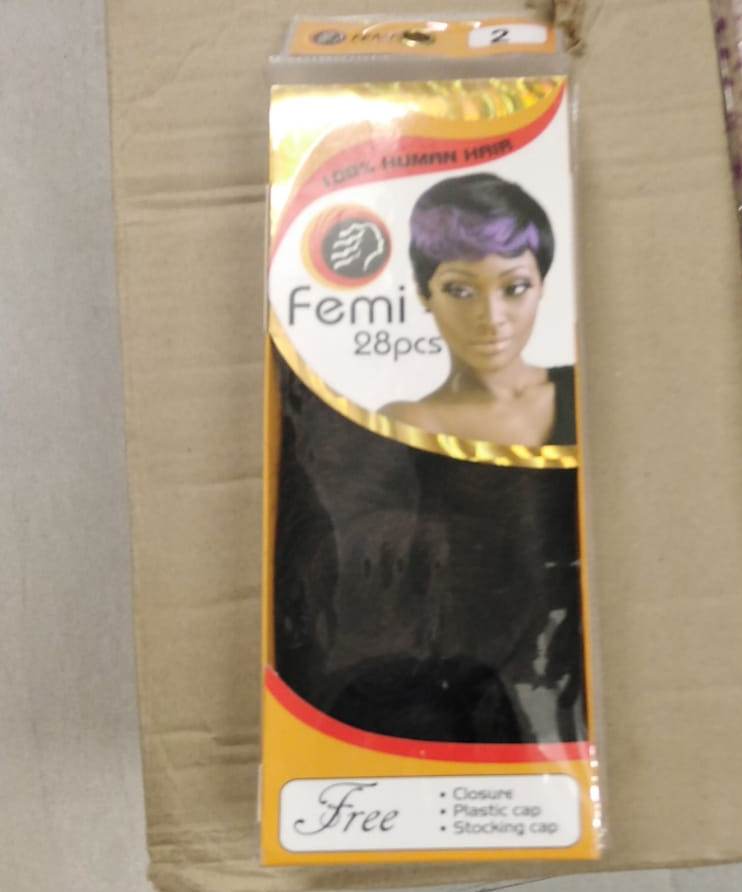 Femy 28pcs 100% Human Hair